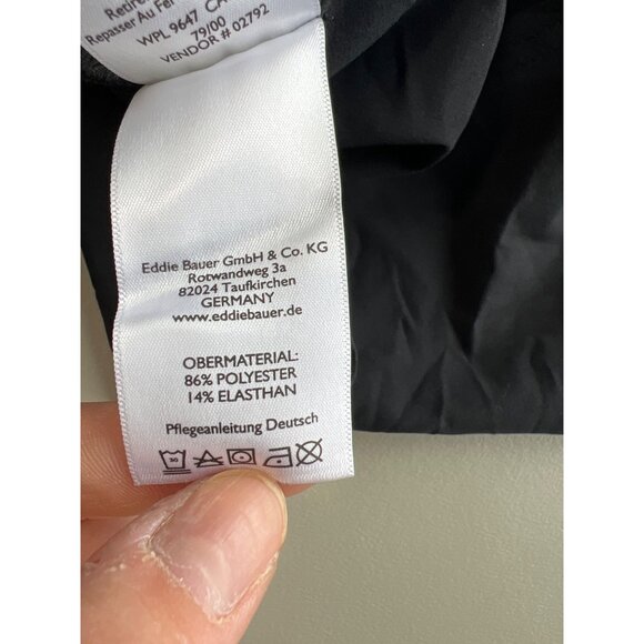 Eddie Bauer Elastic Waist Pull On Skirt Womens S Black Outdoor Athleisure Sporty - Picture 8 of 12